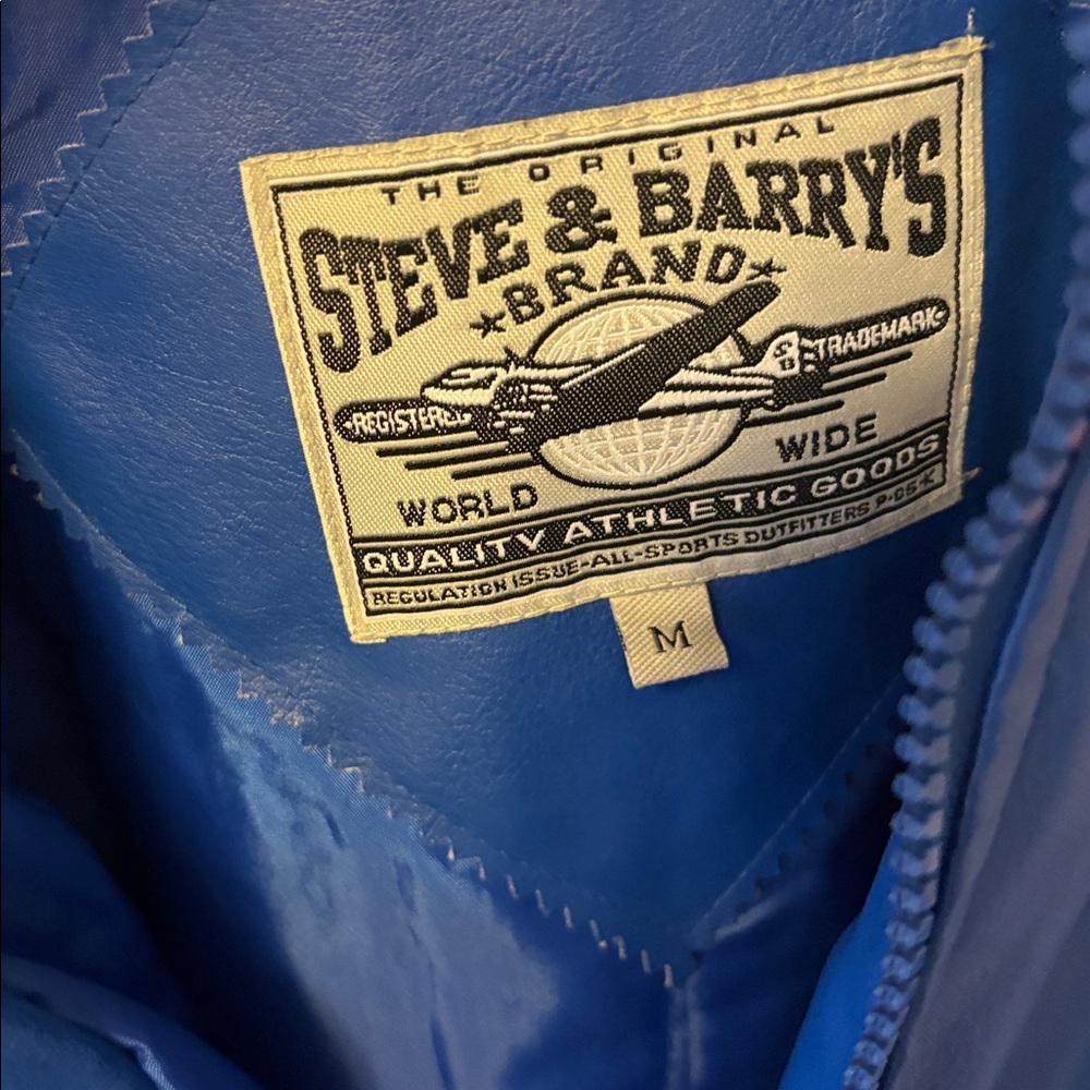 Steve & Barry’s Duquesne University Faux Leather Jacket M - Picture 3 of 8